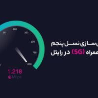 آغاز تجاری‌سازی نسل پنجم تلفن همراه (۵G) در رایتل
